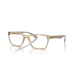 Óculos De Grau Ray-ban Feminino Undefined Translucent Caramel